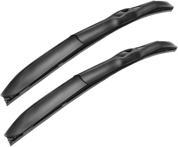 Autopartsmaster Hybrid wiper blade U Hook  Drive and Passenger Side Wiper (set of 2)